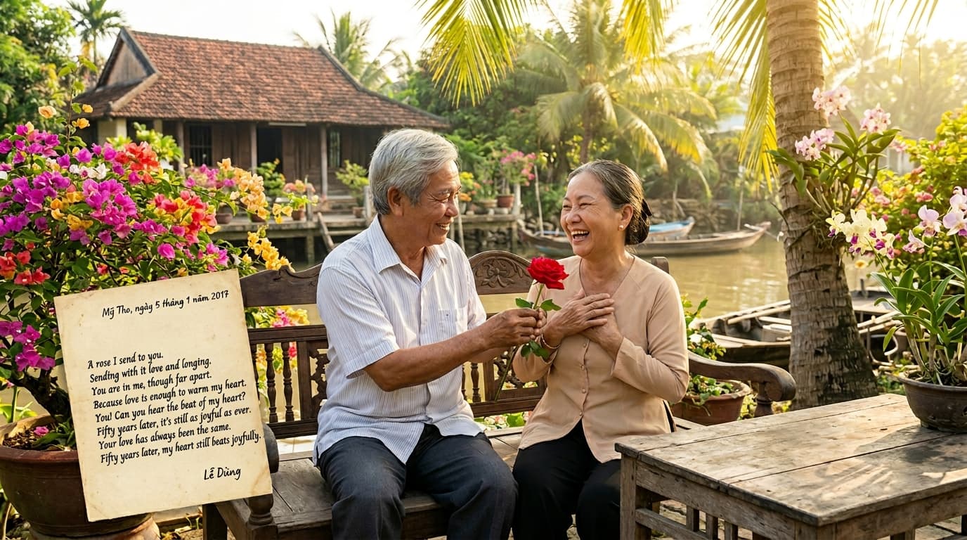 Mơ dạo vườn xuân
