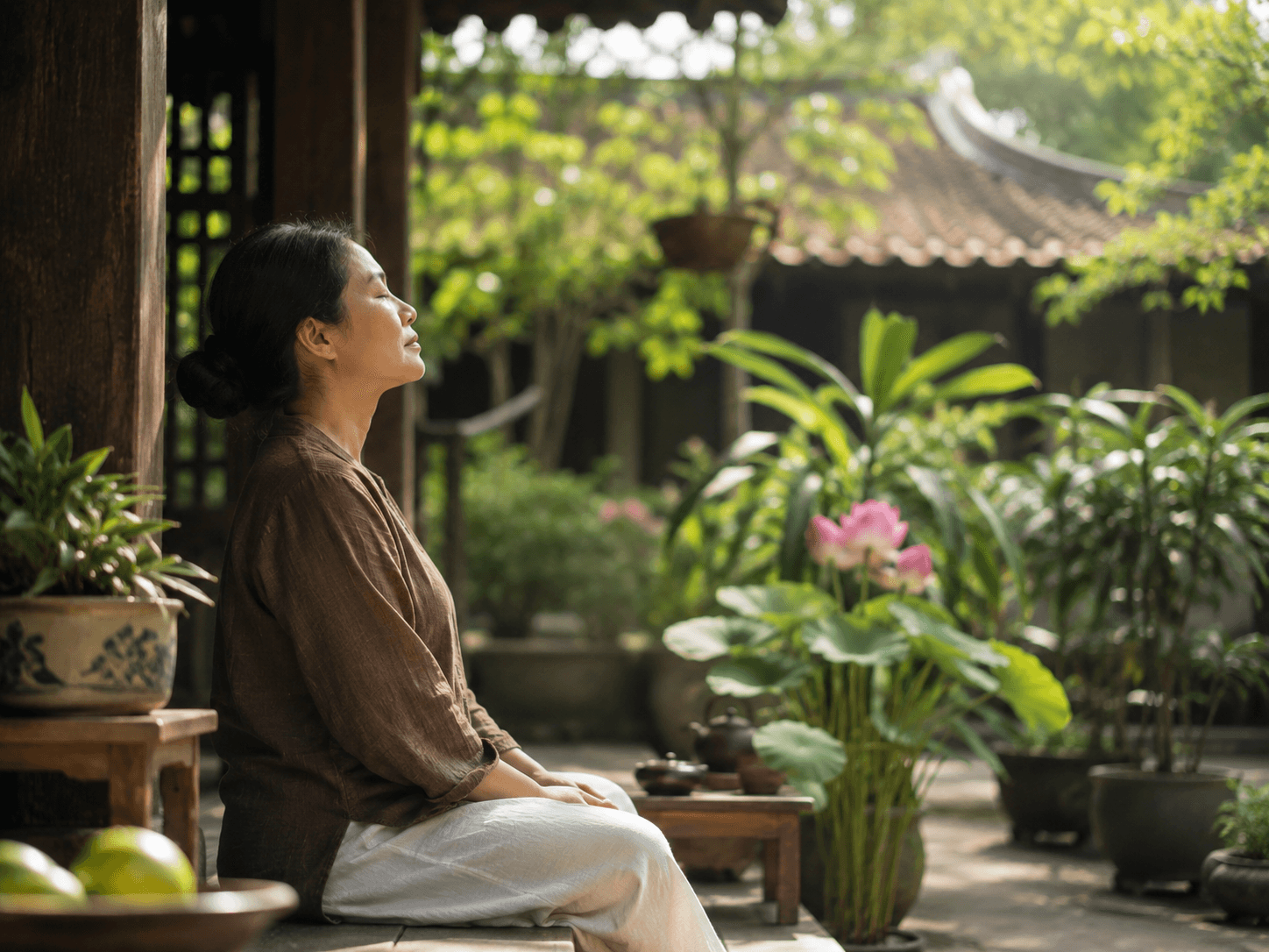 Học thở chậm giữa ngày dài