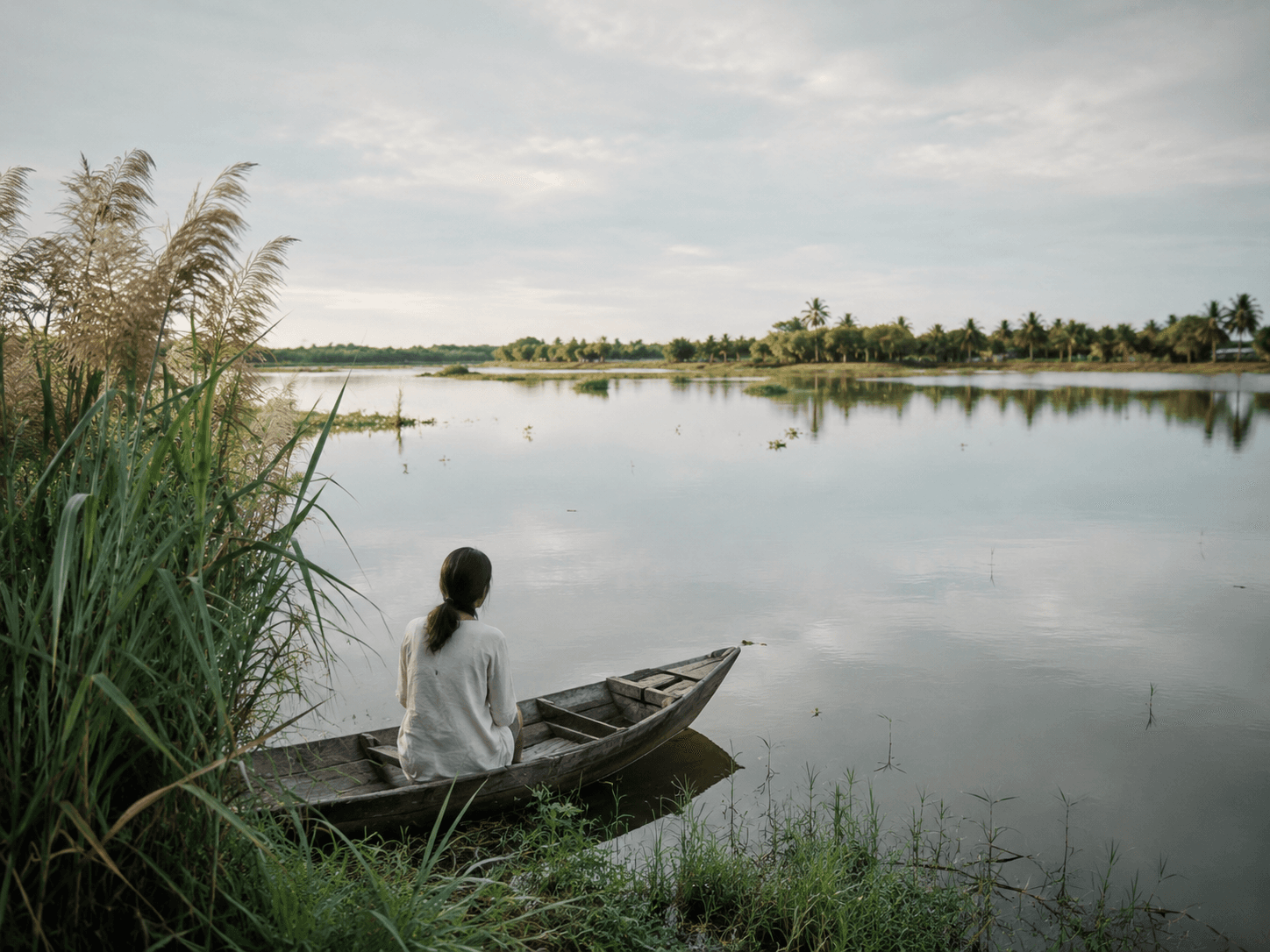 Một ngày im lặng bên sông